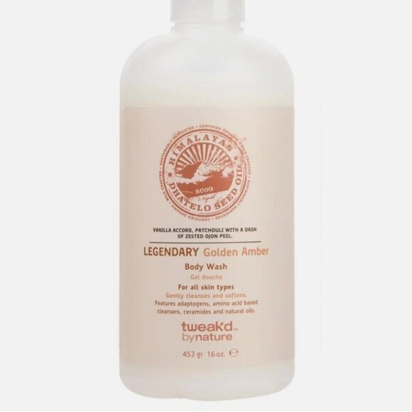 Tweak'd LEGENDARY Body Wash GOLDEN AMBER 16 oz SEALED - Picture 2 of 2